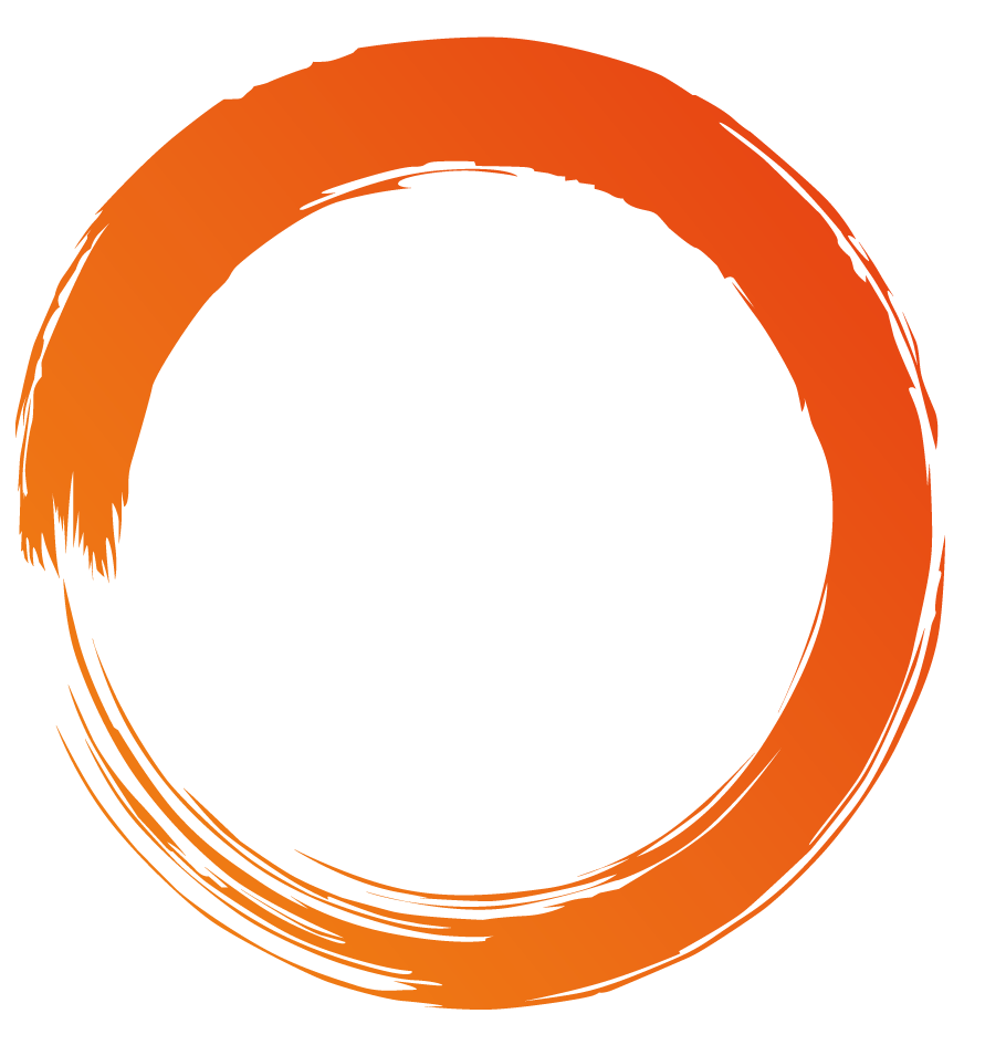 Logotype d'entreprise de l'agence de communication Orenji Solutions Digitales